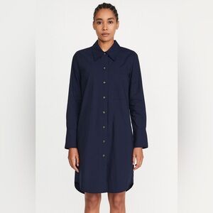 COS Navy Blue Shirt Dress